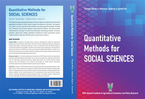  Quantitative Methods in Malaysian Social Sciences: Unraveling Social Fabric Through Numbers and Insights